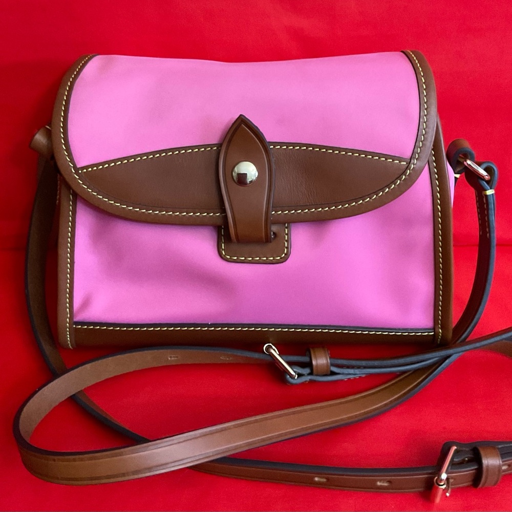 Dooney & Bourke Wayfarer Pink and Brown Women's Crossbody Bag